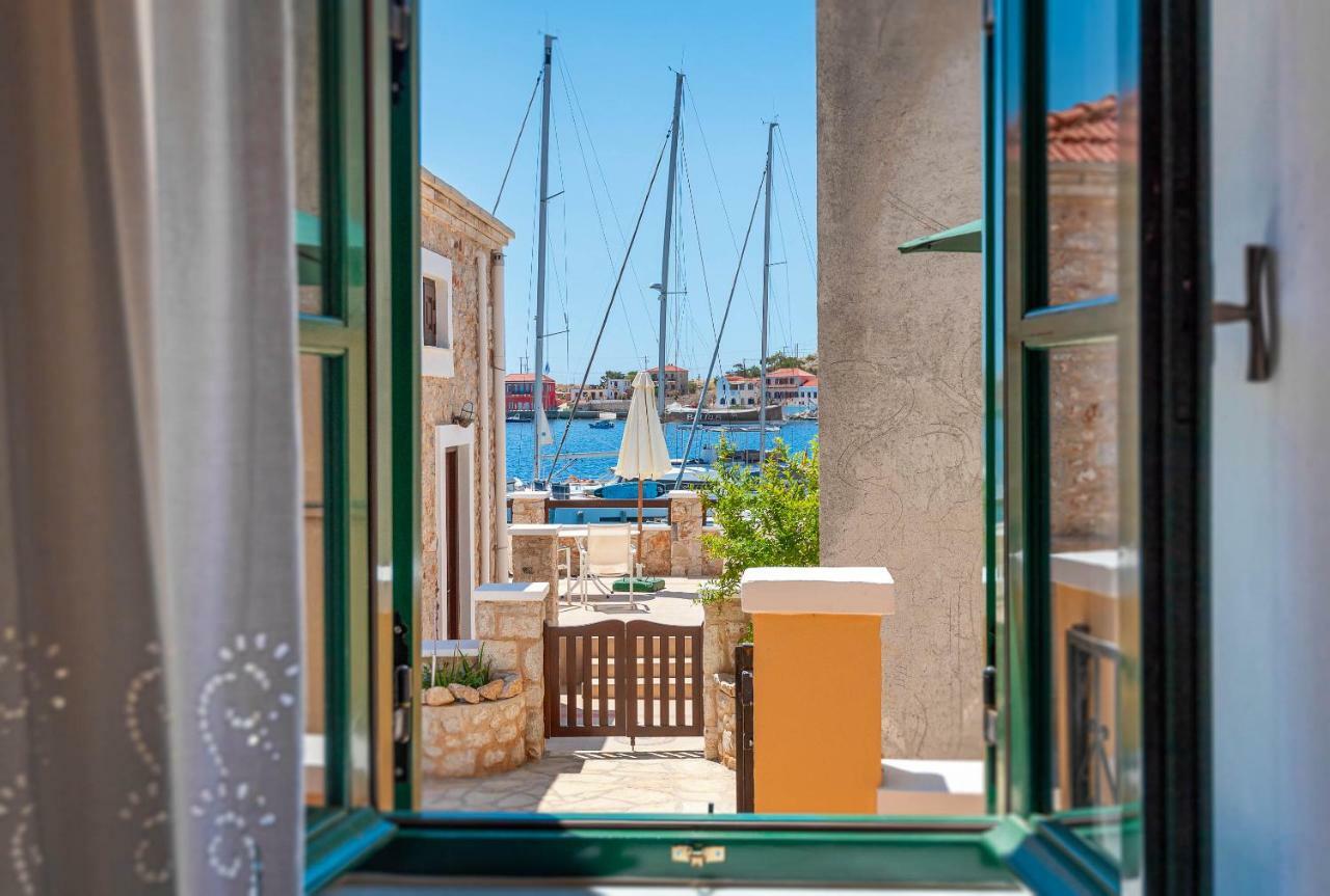 Chalki Town Matinas House 아파트 외부 사진